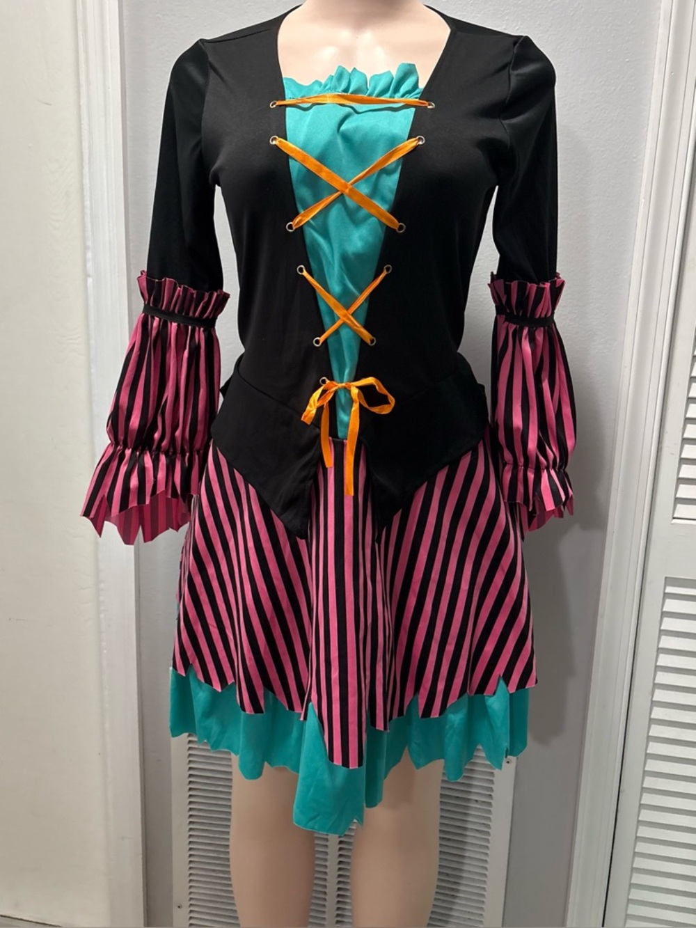Rubies Salty Taffy Pirate Costume Women's Size Large